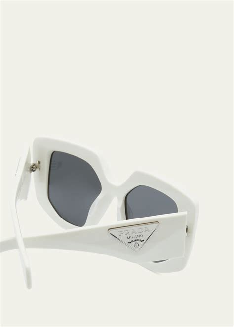 pr 14zs prada|Prada PR 14ZS Acetate Butterfly Sunglasses .